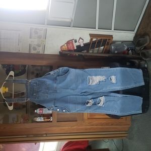 Overall jeans